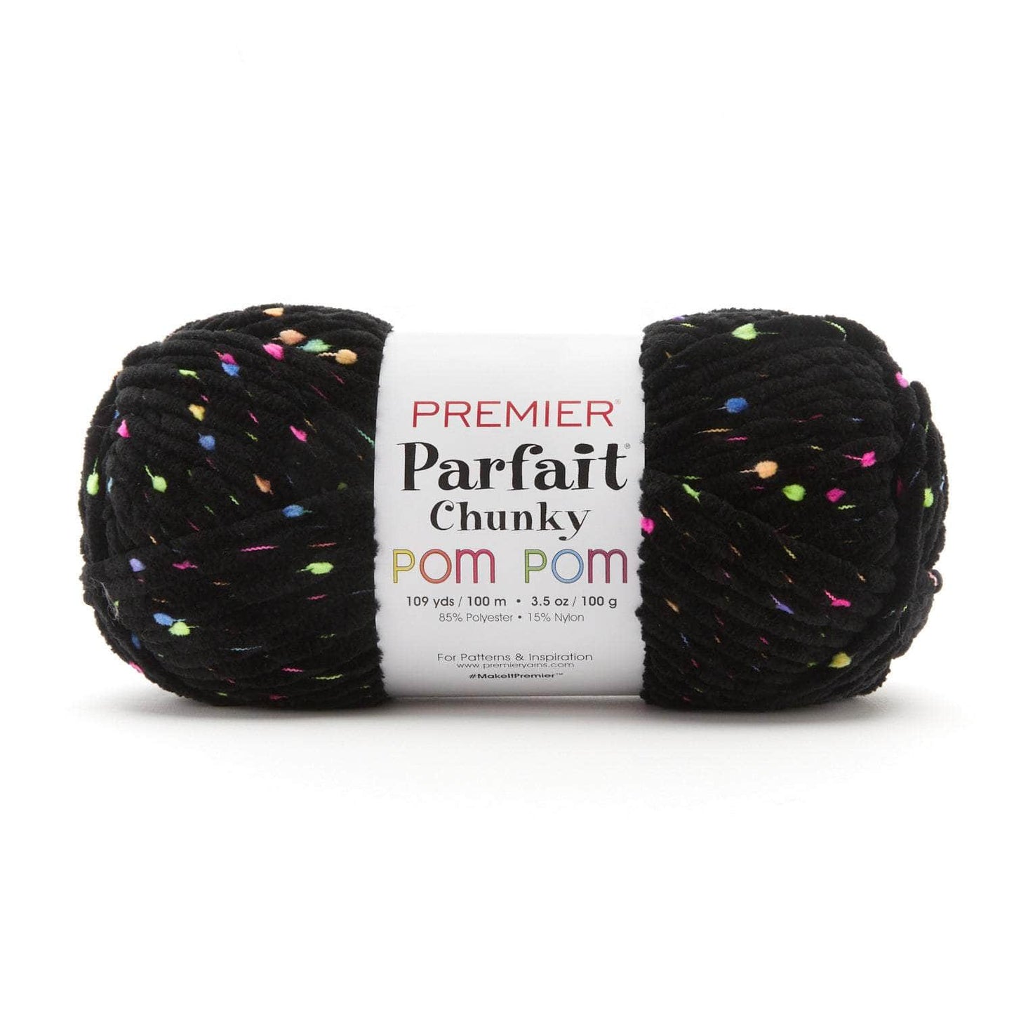 Premier Parfait Chunky Pom Pom Yarn - Neon Nights image 0