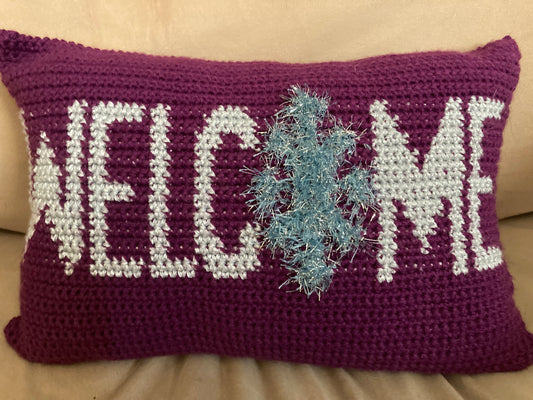 February Crochet Level Up - Seasonal Pillow