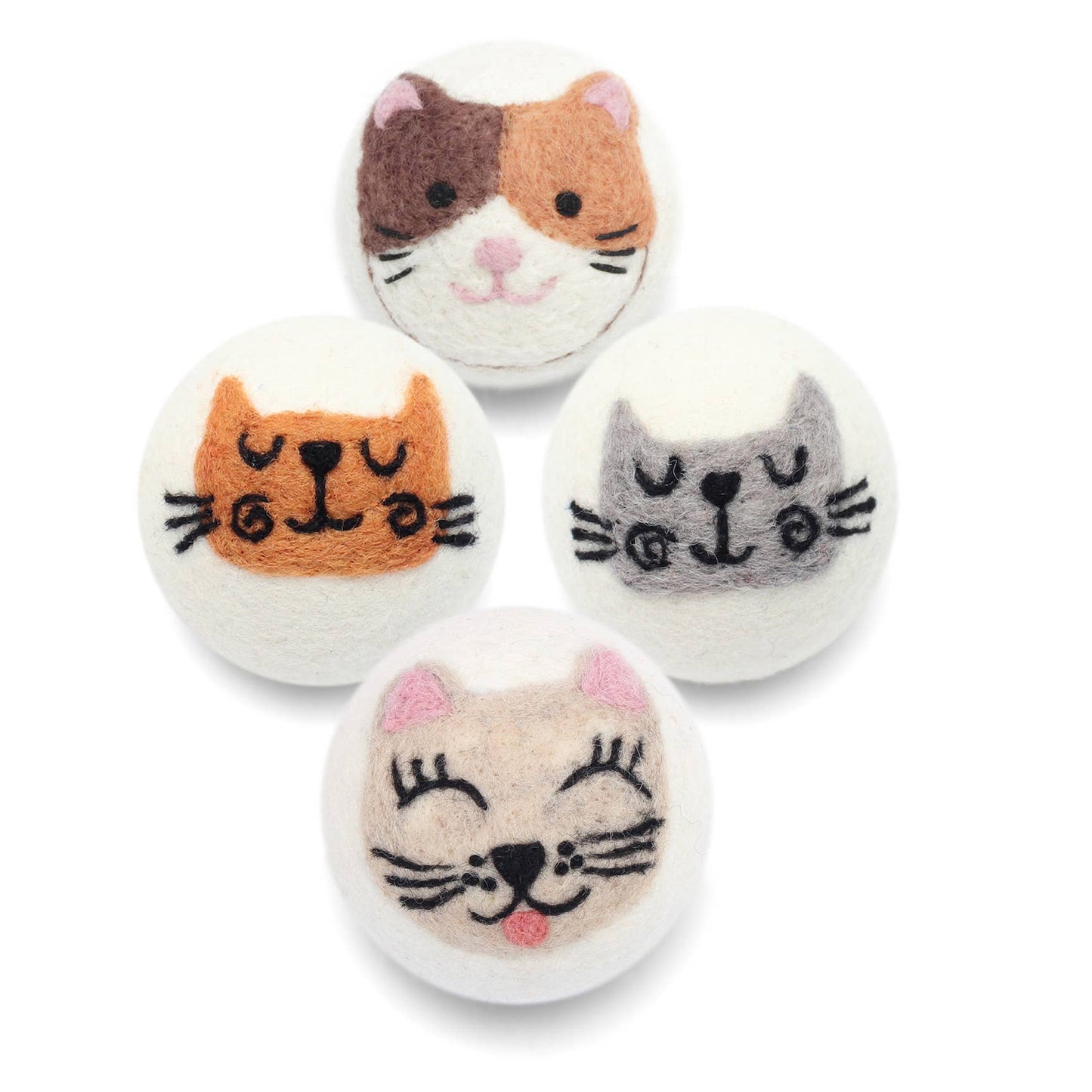 Cats: Eco Wool Dryer Balls Fair Trade