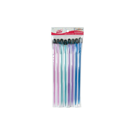 Crystalites Single Point Knitting Needles 10" Gift Set image 0