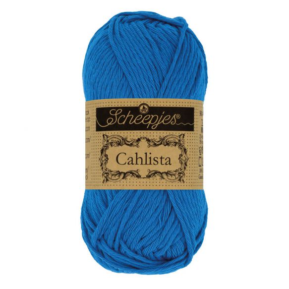 Scheepjes Cahlista - 201 Electric Blue image 0