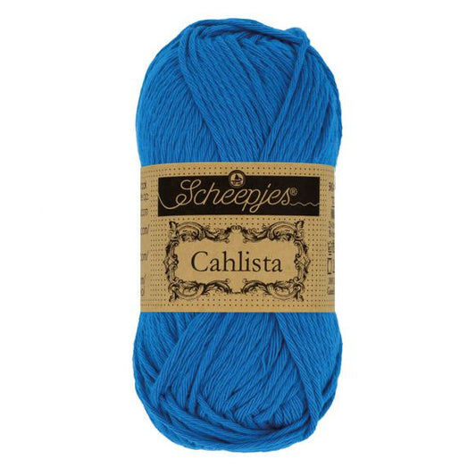 Scheepjes Cahlista - 201 Electric Blue image 0