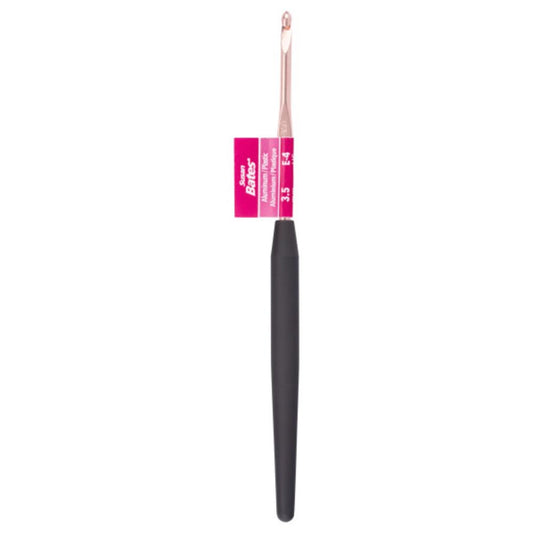 Susan Bates Silvalume Soft Ergonomic Aluminum Crochet Hook - US I/5.5mm image 0