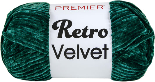 Premier Yarns Retro Velvet Yarn-Emerald image 0
