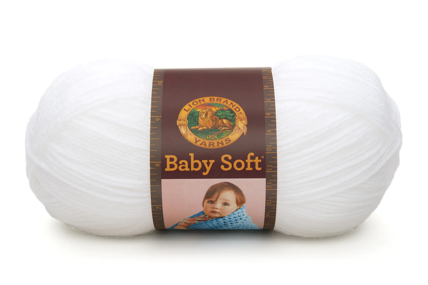 White - Baby Soft - Lion Brand image 0