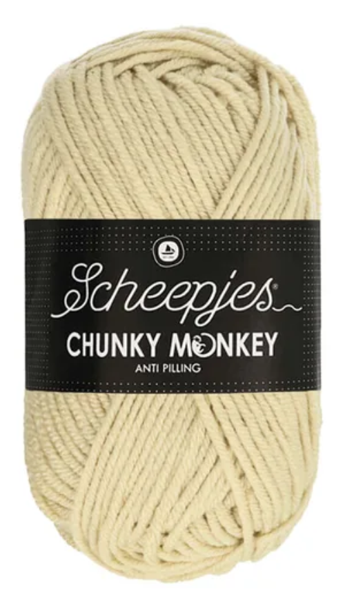 Scheepjes Chunky Monkey Yarn -1218 Jasmine image 0
