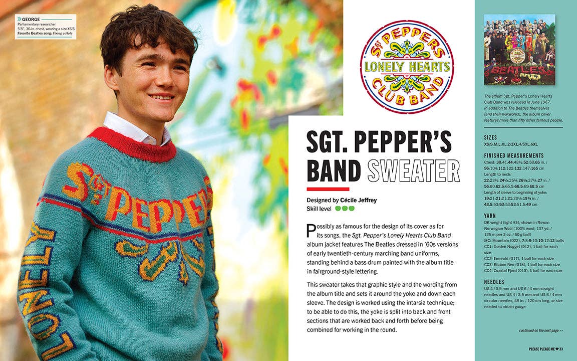 All You Knit Is Love: Beatles Officially Licensed