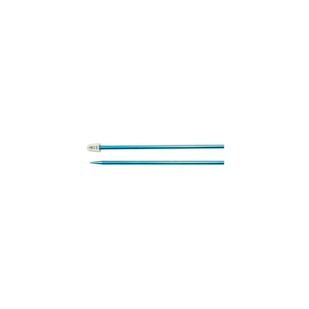 Silvalume Single Point Knitting Needles 10" Size 8/5mm image 2