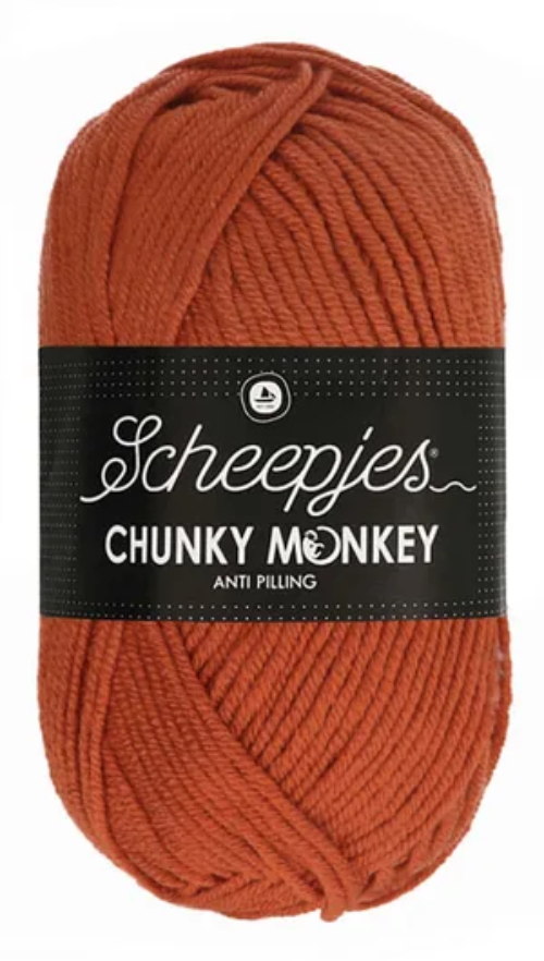 Scheepjes Chunky Monkey Yarn -1723 Flame image 0