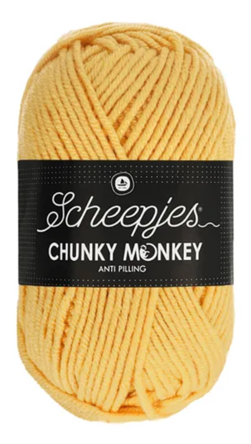 Scheepjes Chunky Monkey Yarn - 1081 Primrose image 0