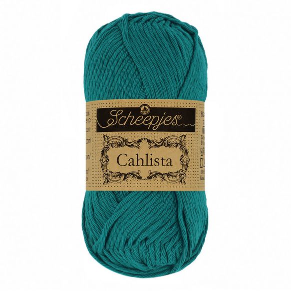 Scheepjes Cahlista - 401 Dark Teal image 0