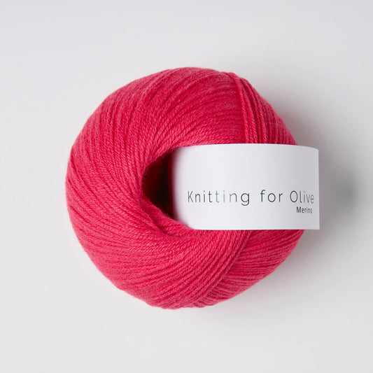 Pink Daisies - Merino - Knitting For Olive image 0
