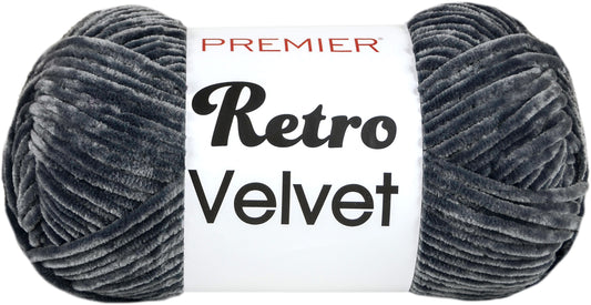 Premier Yarns Retro Velvet Yarn-Steel image 0