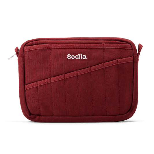 Soolla® Studio Pouch, Sangria (Stationery Pouch)
