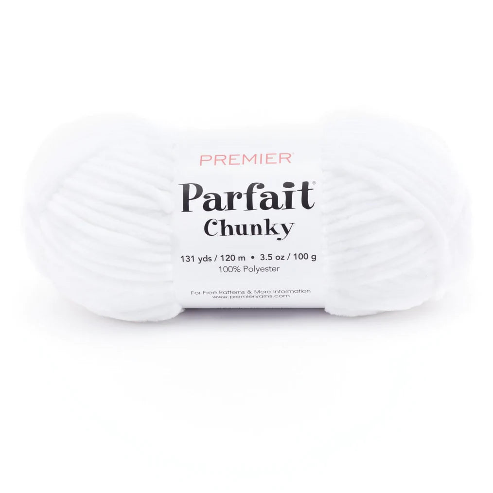 Premier Yarns Parfait Chunky Yarn- White image 0