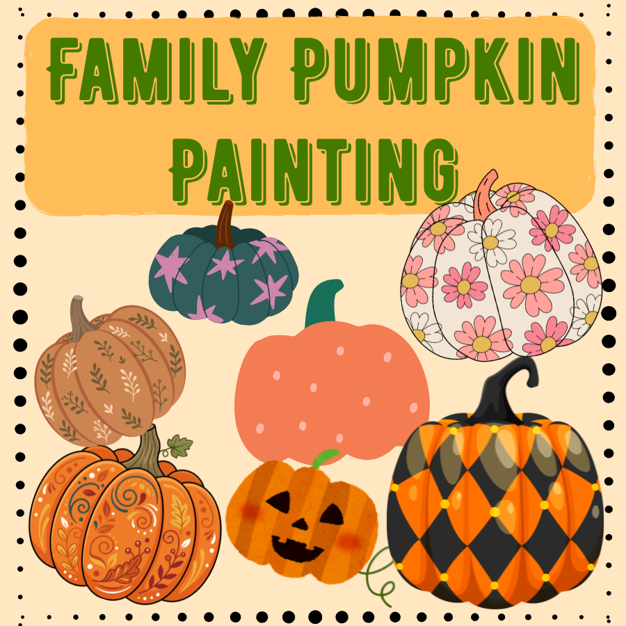 Family Pumpkin Painting