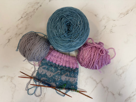 February Knit Level Up - Socks!