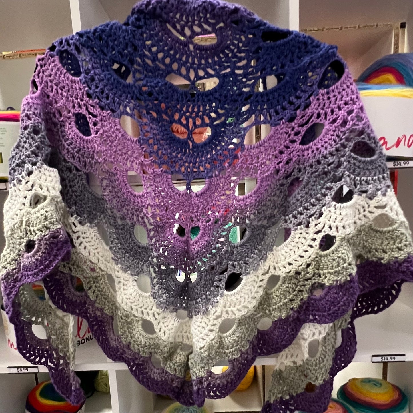 Crochet Level Up - Virus Shawl