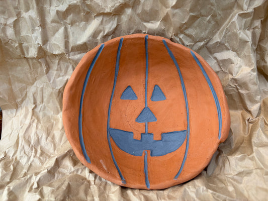 Pumpkin Clay Bowl - Kids and Adults