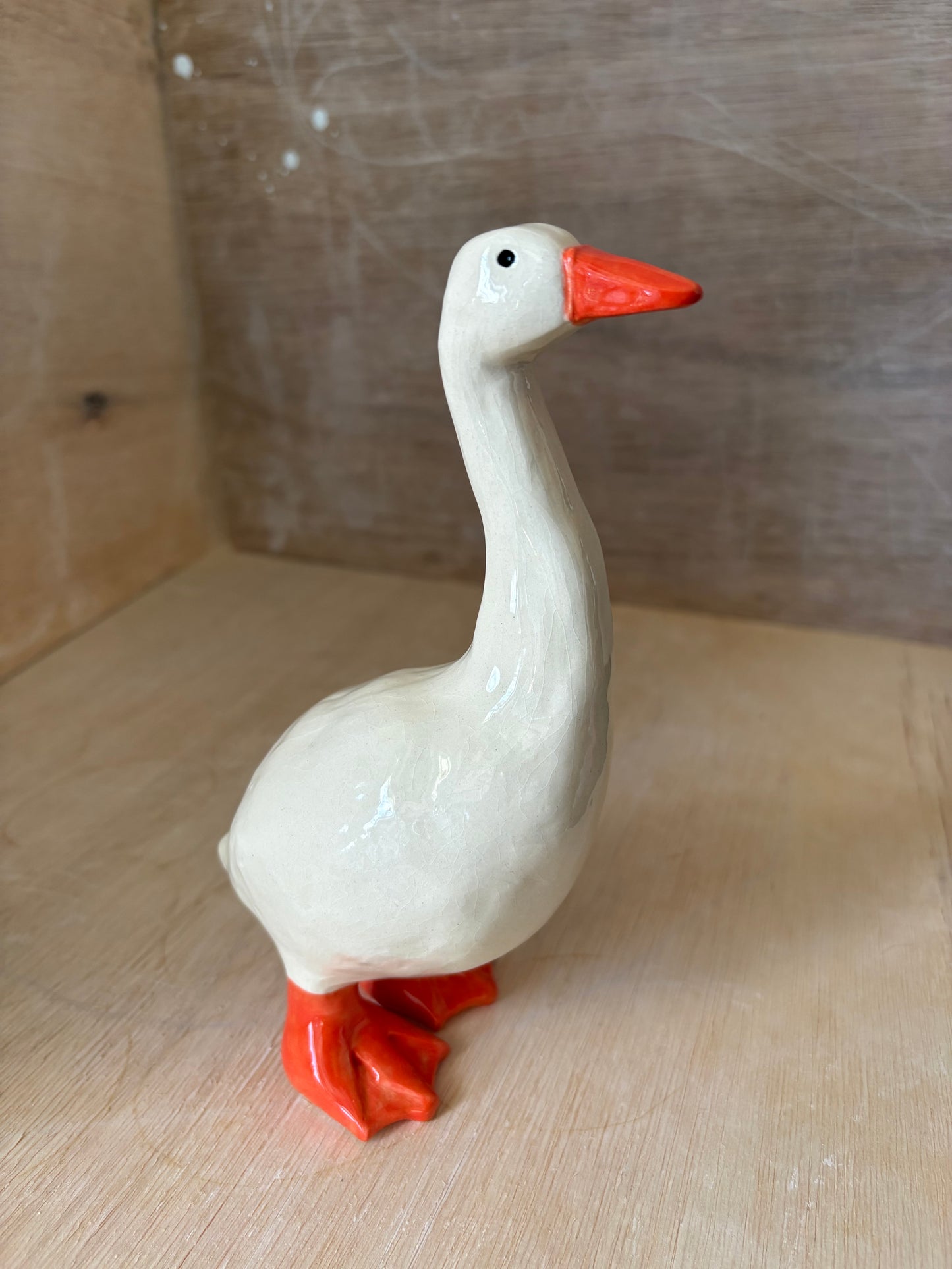 Create a Clay Desk Goose