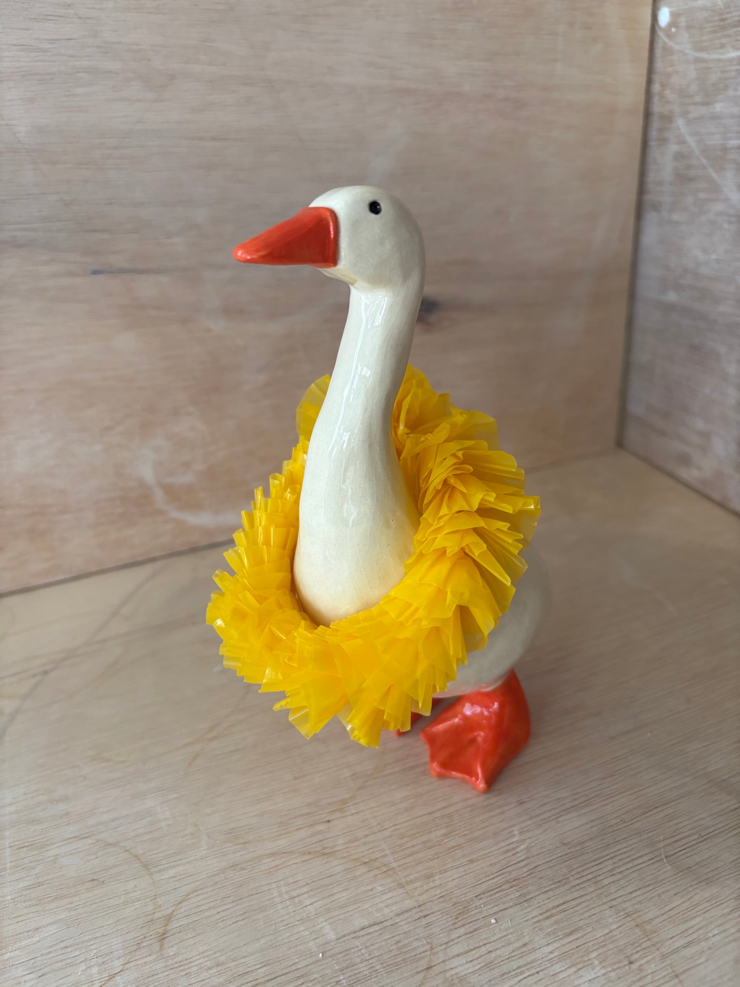 Create a Clay Desk Goose