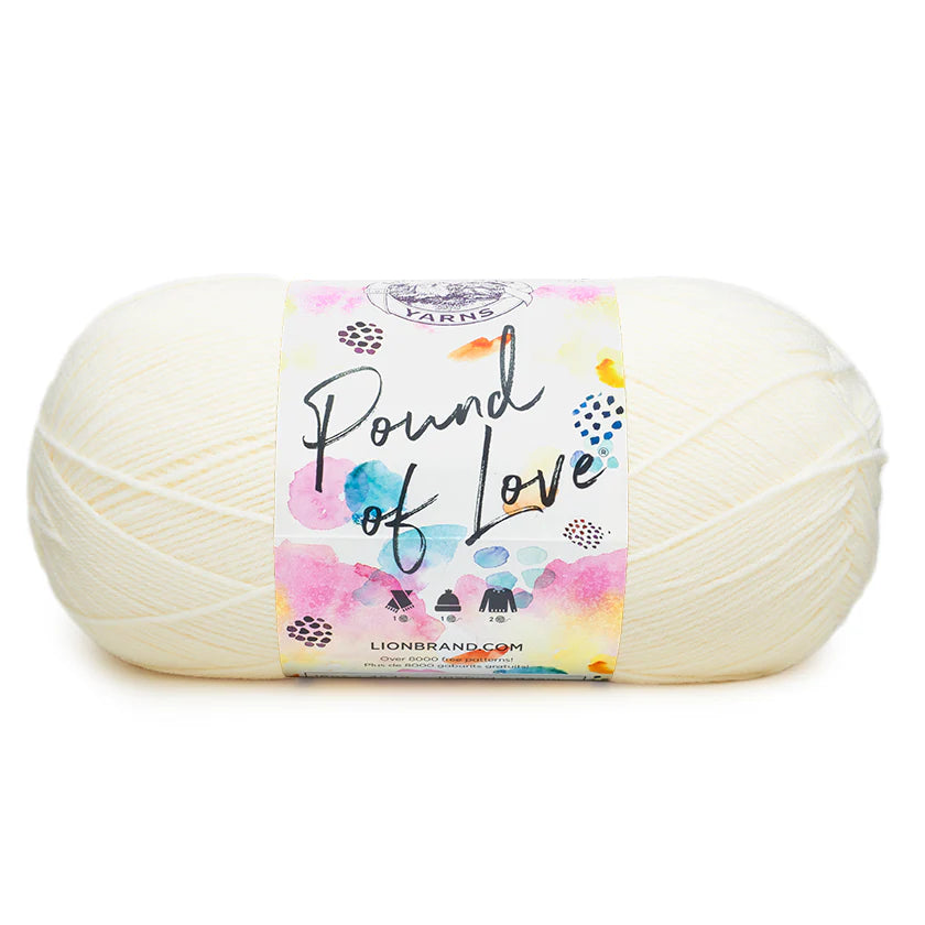 Antique White - Lion Brand - Pound of Love