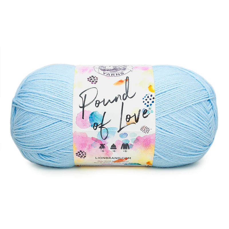 Pastel Blue - Lion Brand - Pound of Love