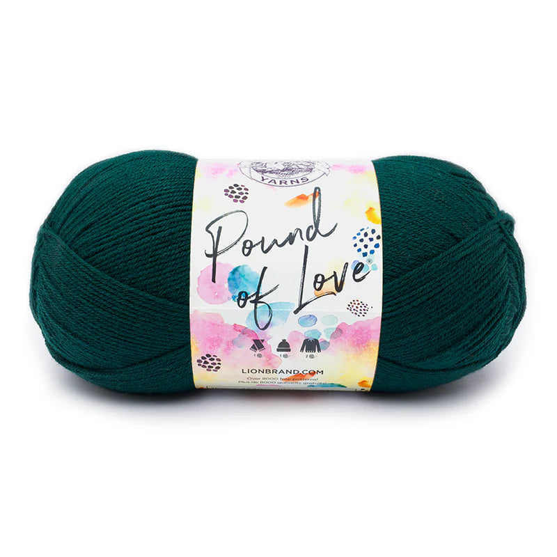 Hunter Green - Lion Brand - Pound of Love