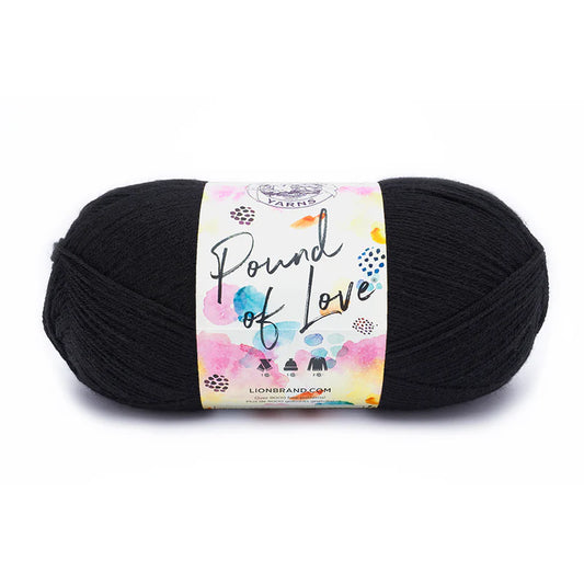 Black - Lion Brand - Pound of Love