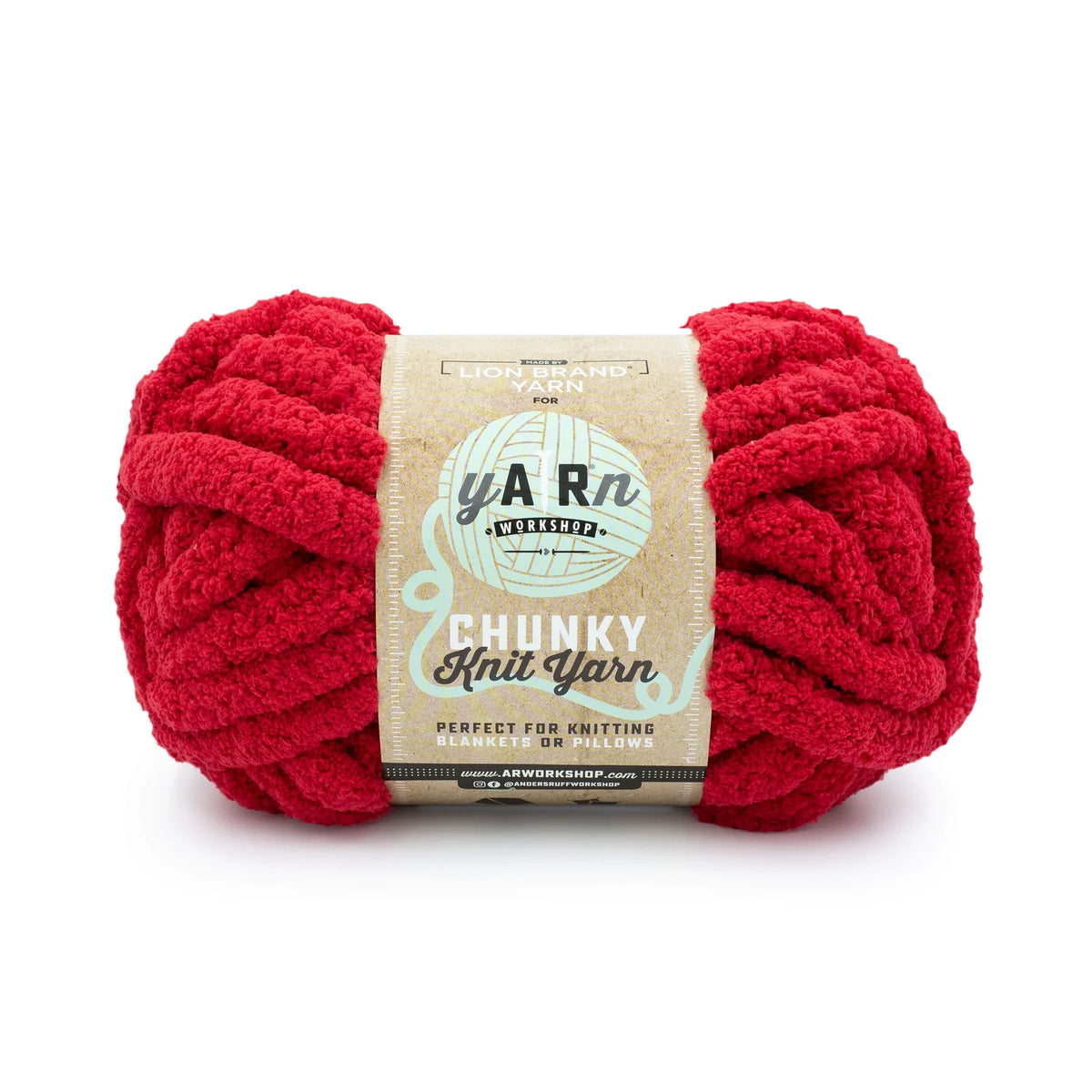 Crimson - AR Workshop Chunky Knit Yarn