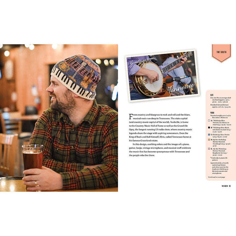 Knitting the U.S.A. - 50 Beanies From 50 States (NEW!)