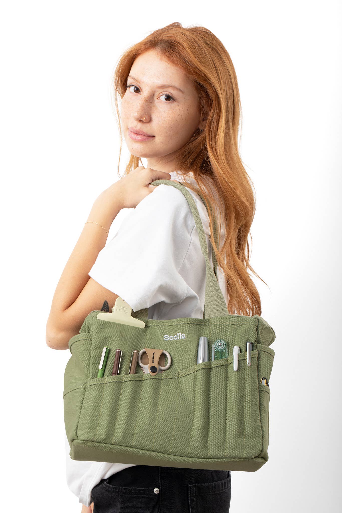 Soolla Studio Artist Bag, 80's Windbreaker, Knitting Crochet