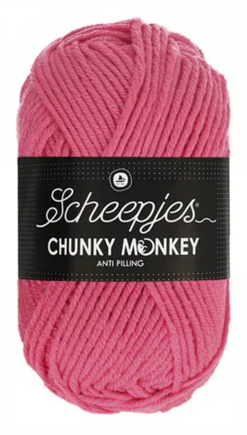 Scheepjes Chunky Monkey Yarn - 2006 Bubblegum image 0
