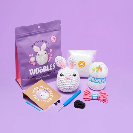 Jojo the Bunny Beginner Crochet Kit image 0