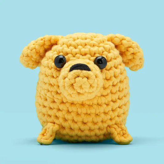 Buster the Labrador Beginner Crochet Kit - The Woobles image 0