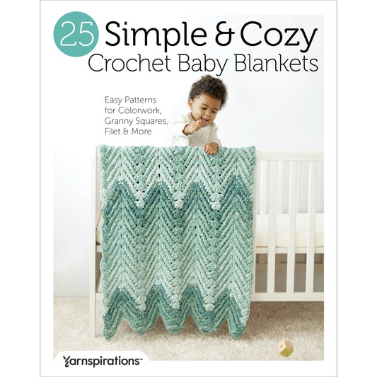 25 Simple & Cozy Crochet Baby Blankets
