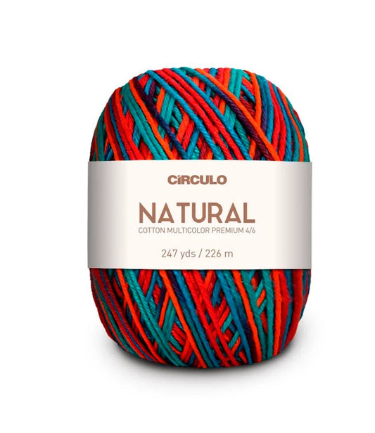 Bahamas - Natural Cotton Multicolor Premium - Círculo Yarns image 0
