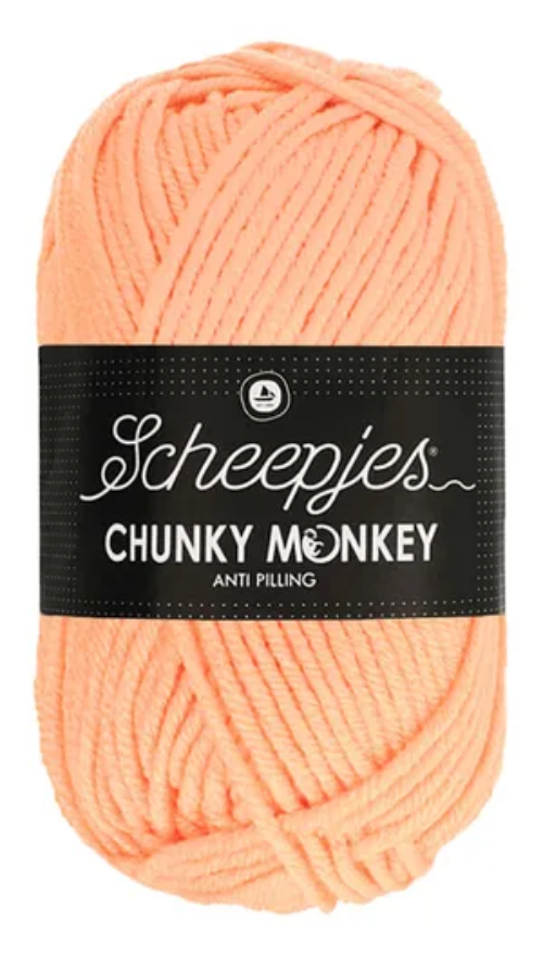 Scheepjes Chunky Monkey Yarn - 1026 Peach image 0