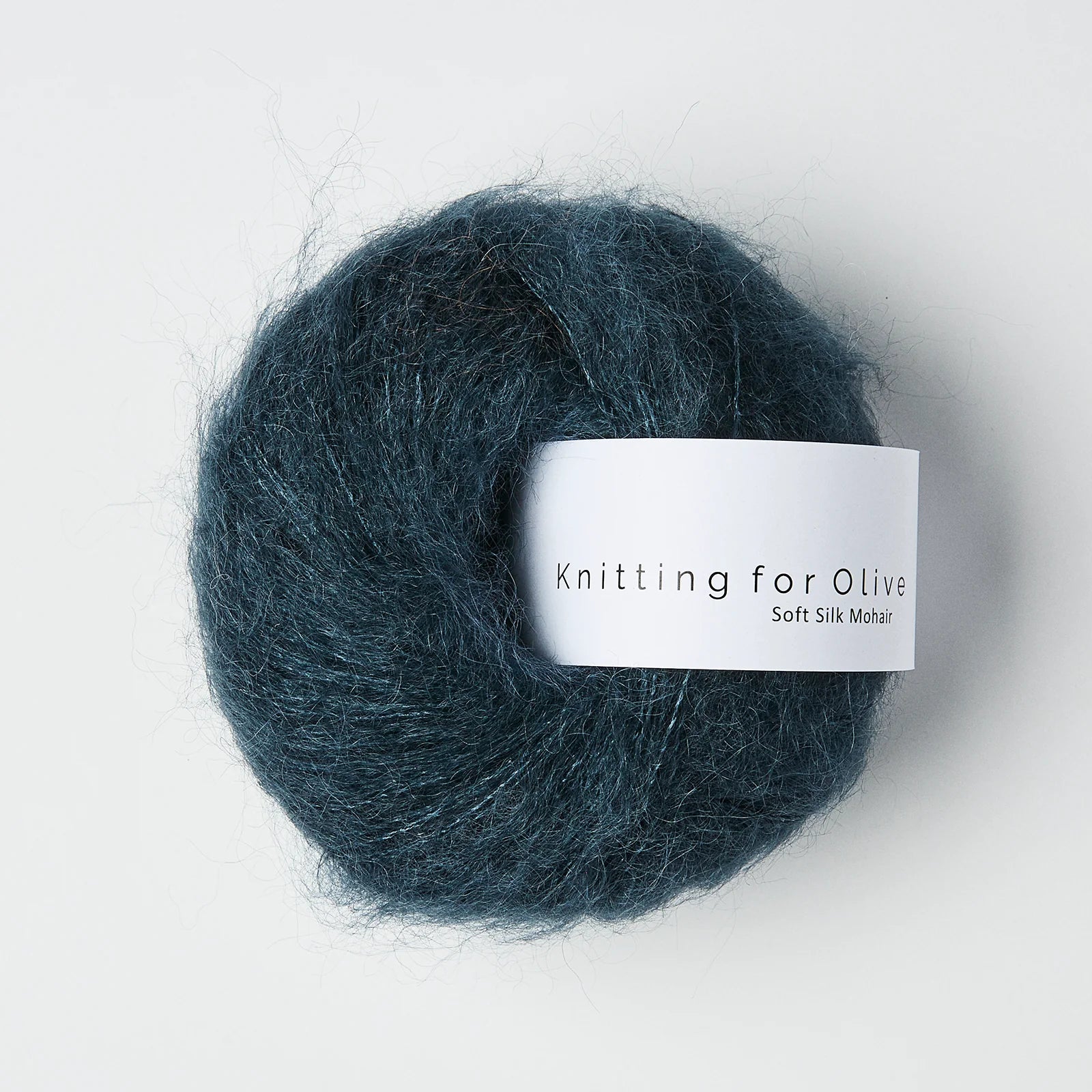 Deep Petroleum Blue - Soft Silk Mohair - Knitting For Olive image 0
