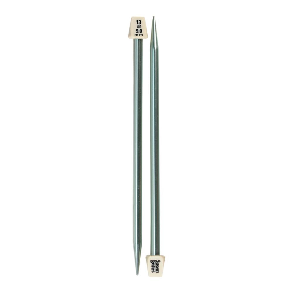 Silvalume Single Point Knitting Needles 10" - Size 13/9mm image 0