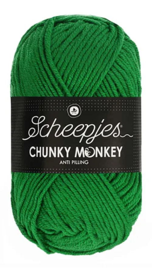 Scheepjes Chunky Monkey Yarn -1826 Shamrock image 0