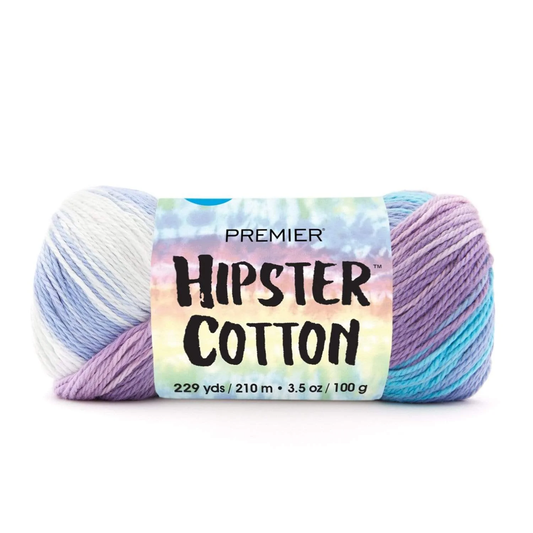 Premier Yarns Hipster Cotton Yarn - Blue Raspberry image 0