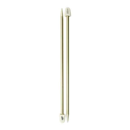 Silvalume Single Point Knitting Needles  10" - Size 10 bc image 0