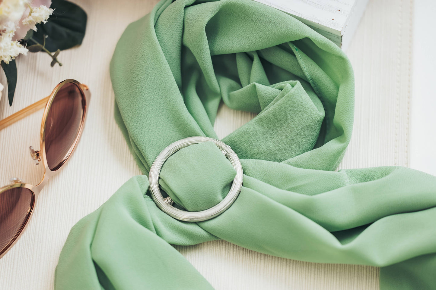 Scarf Ring - Tree Branch - Scarves Jewelry