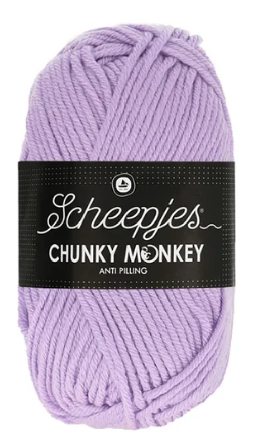 Scheepjes Chunky Monkey Yarn -1432 Amethyst image 0