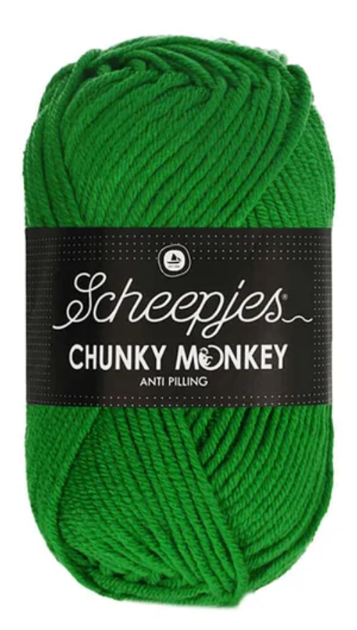 Scheepjes Chunky Monkey Yarn - 2014 Emerald image 0
