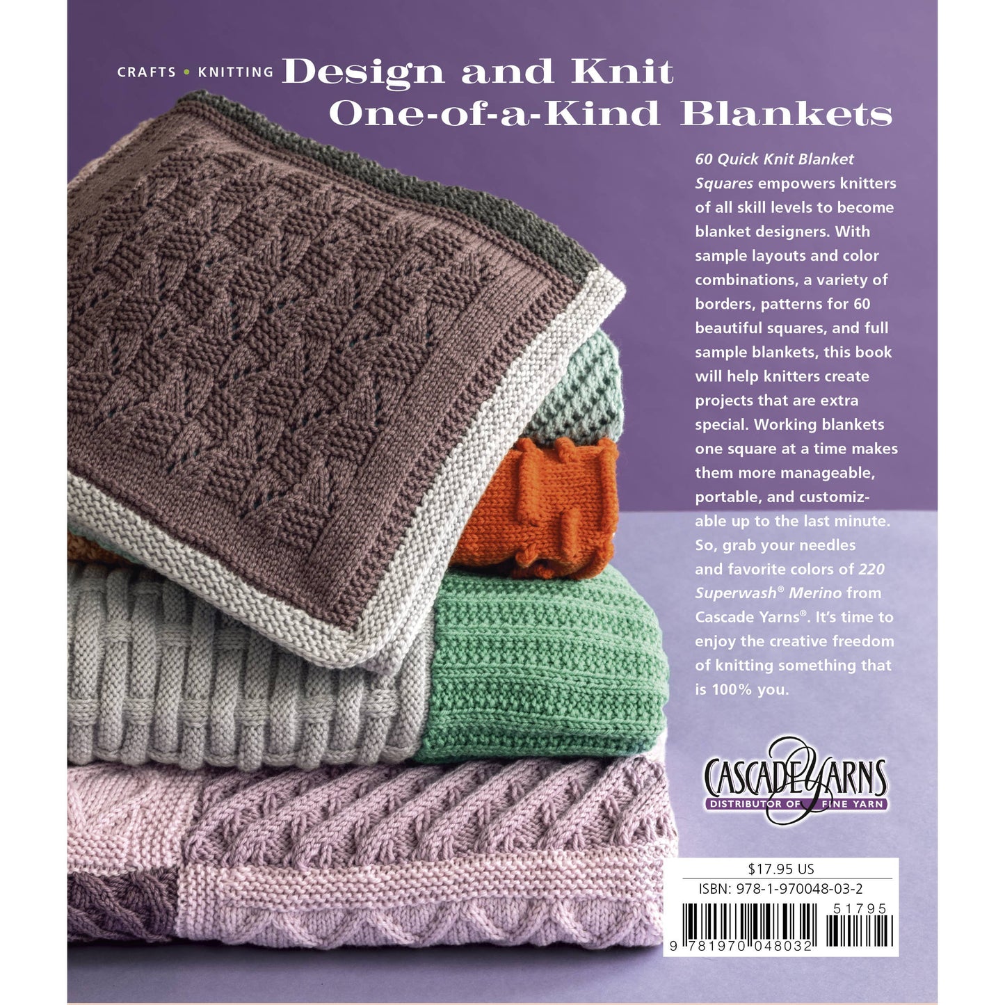 60 Quick Knit Blanket Squares: Mix & Match for Custom Design