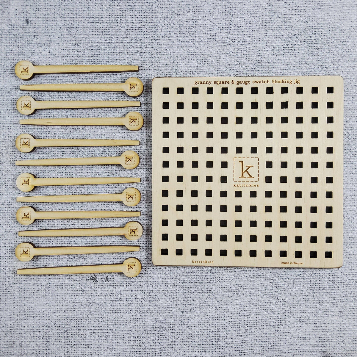 Granny Square & Gauge Swatch Blocking Board