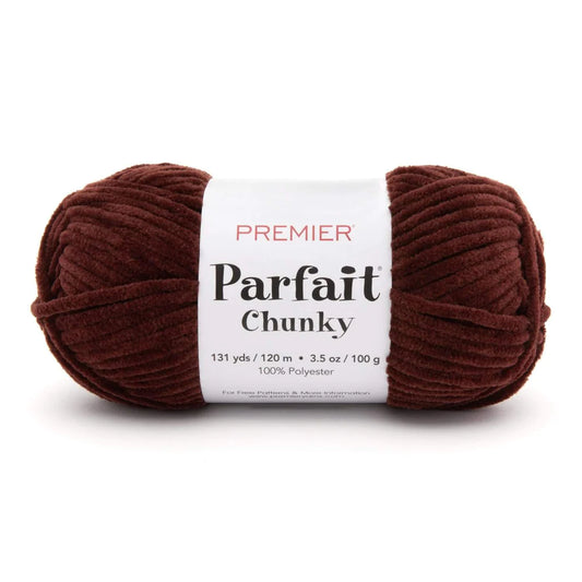 Premier Yarns Parfait Chunky Yarn- Chocolate image 0