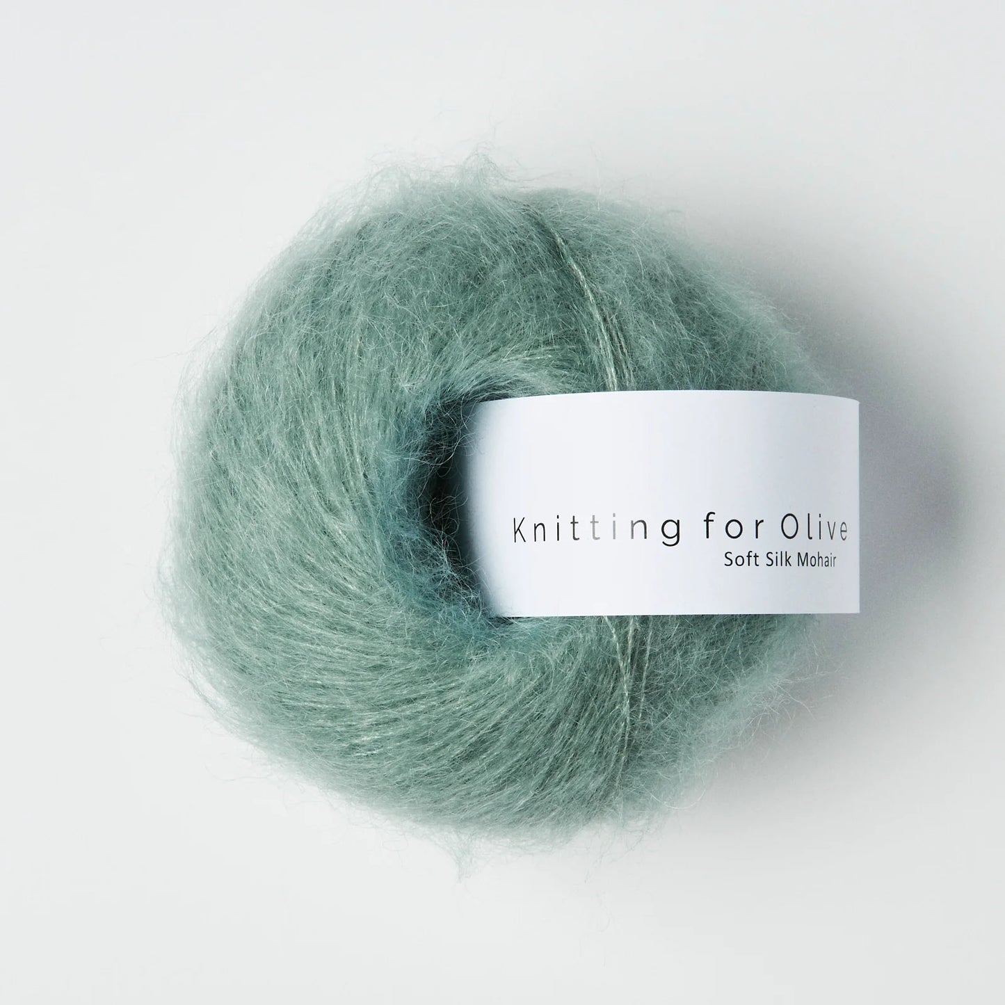 Dusty Aqua - Soft Silk Mohair - Knitting For Olive image 0